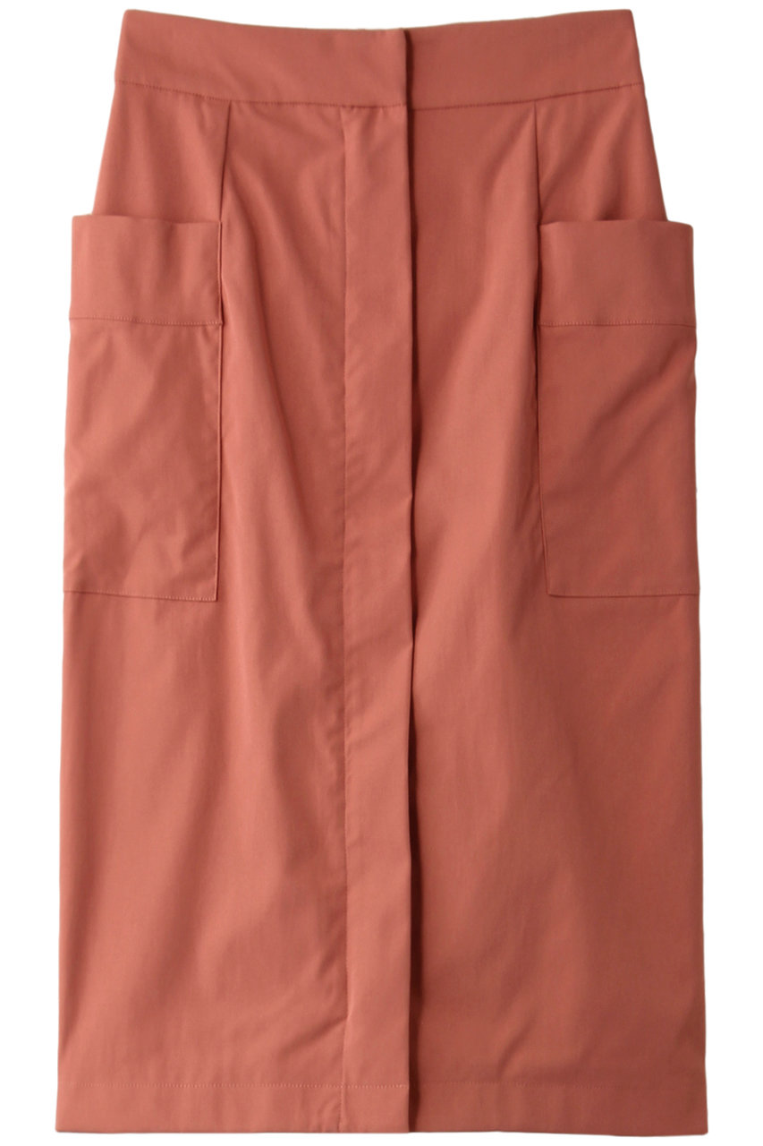 SALE 【30%OFF】 The Virgnia ザ ヴァージニア カラーツイルタイトスカート ピンク
