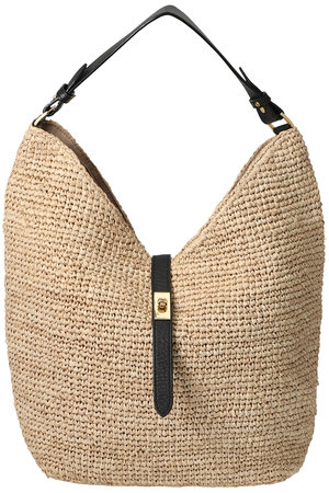 ヴィオラドーロ/VIOLAd'OROのSANDRO ラフィアショルダーバッグ