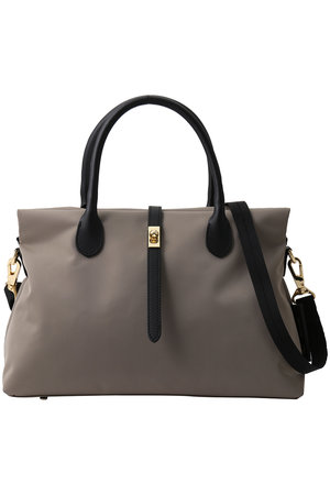 ヴィオラドーロ/VIOLAd'OROのBIANCA ナイロン2wayトートバッグ(120200/120201)