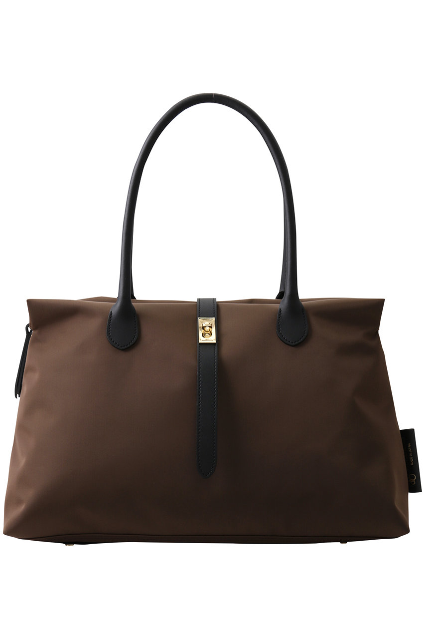 VIOLAd'ORO BIANCA ナイロントートバッグ (ダークブラウン, F) ヴィオラドーロ ELLE SHOP VIOLAd'ORO BIANCA ナイロントートバッグ (ダークブラウン, F) ヴィオラドーロ ELLE SHOP