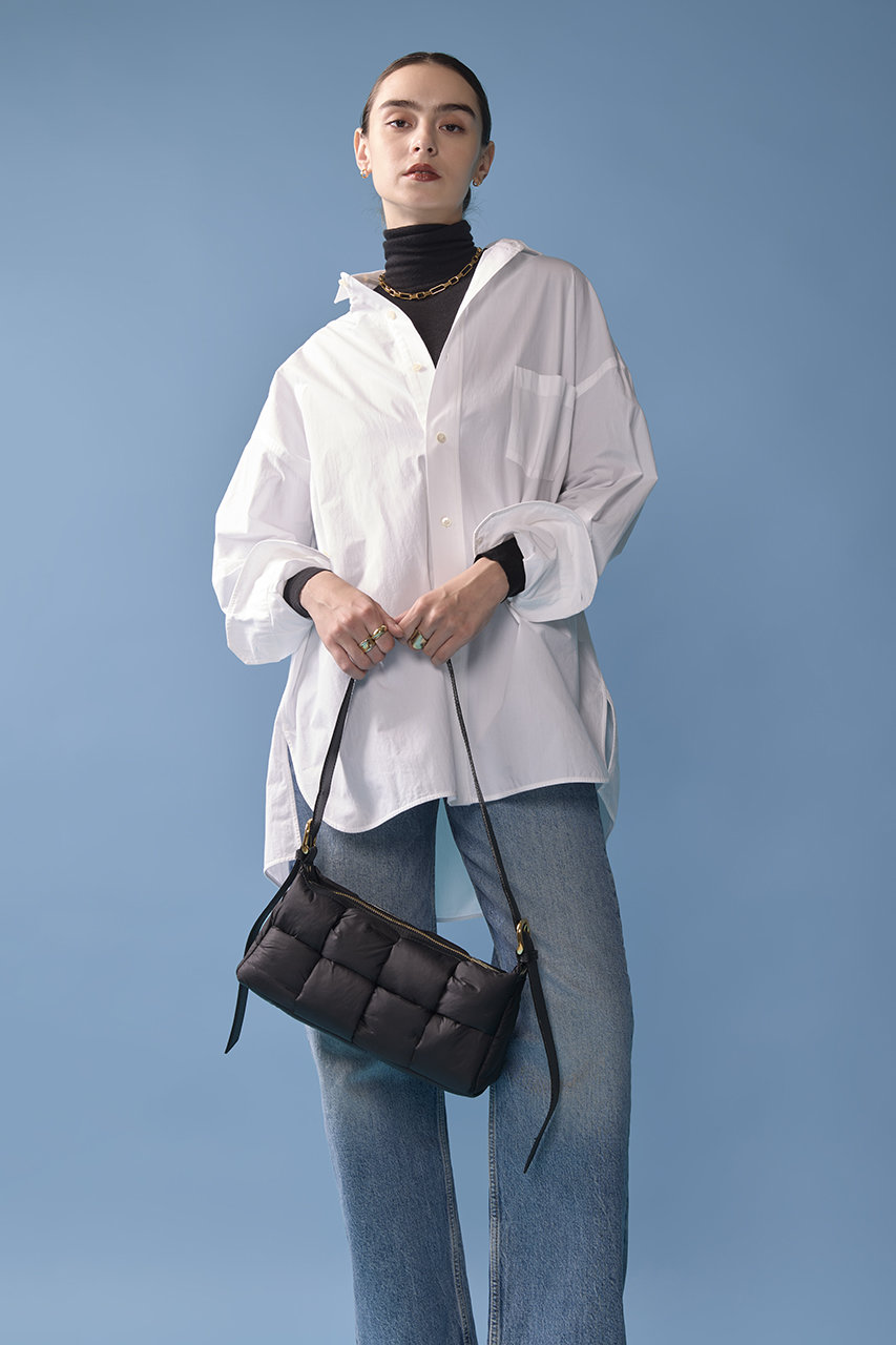 VIOLAd'ORO(ヴィオラドーロ)｜ELMO ナイロンメッシュショルダーバッグ