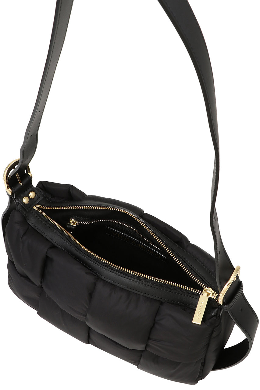 VIOLAd'ORO(ヴィオラドーロ)｜ELMO ナイロンメッシュショルダーバッグ