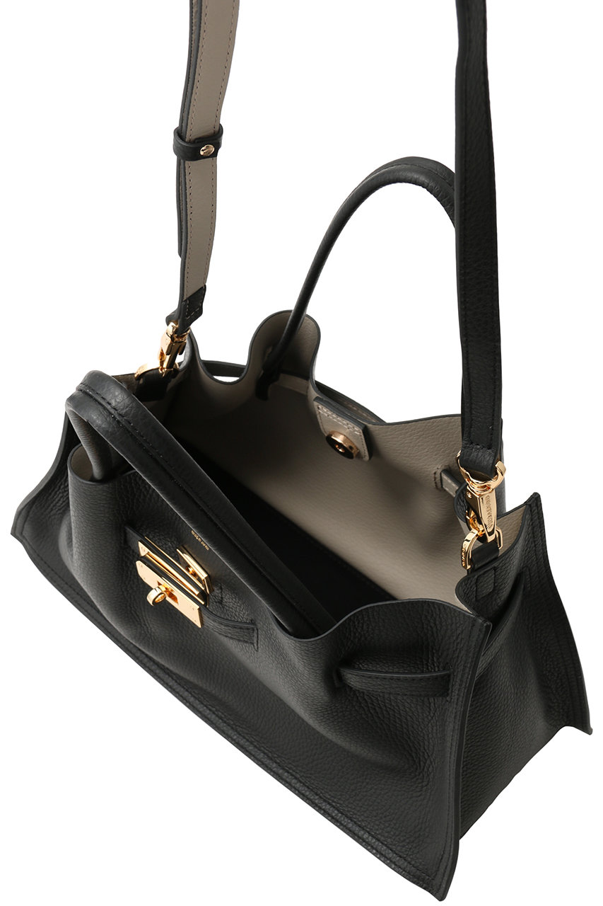 ストロー素材 トート型ハンドバッグ　ヴィオラドーロ　ゴールド ストロー素材 トート型ハンドバッグ ヴィオラドーロ ゴールド ストロー