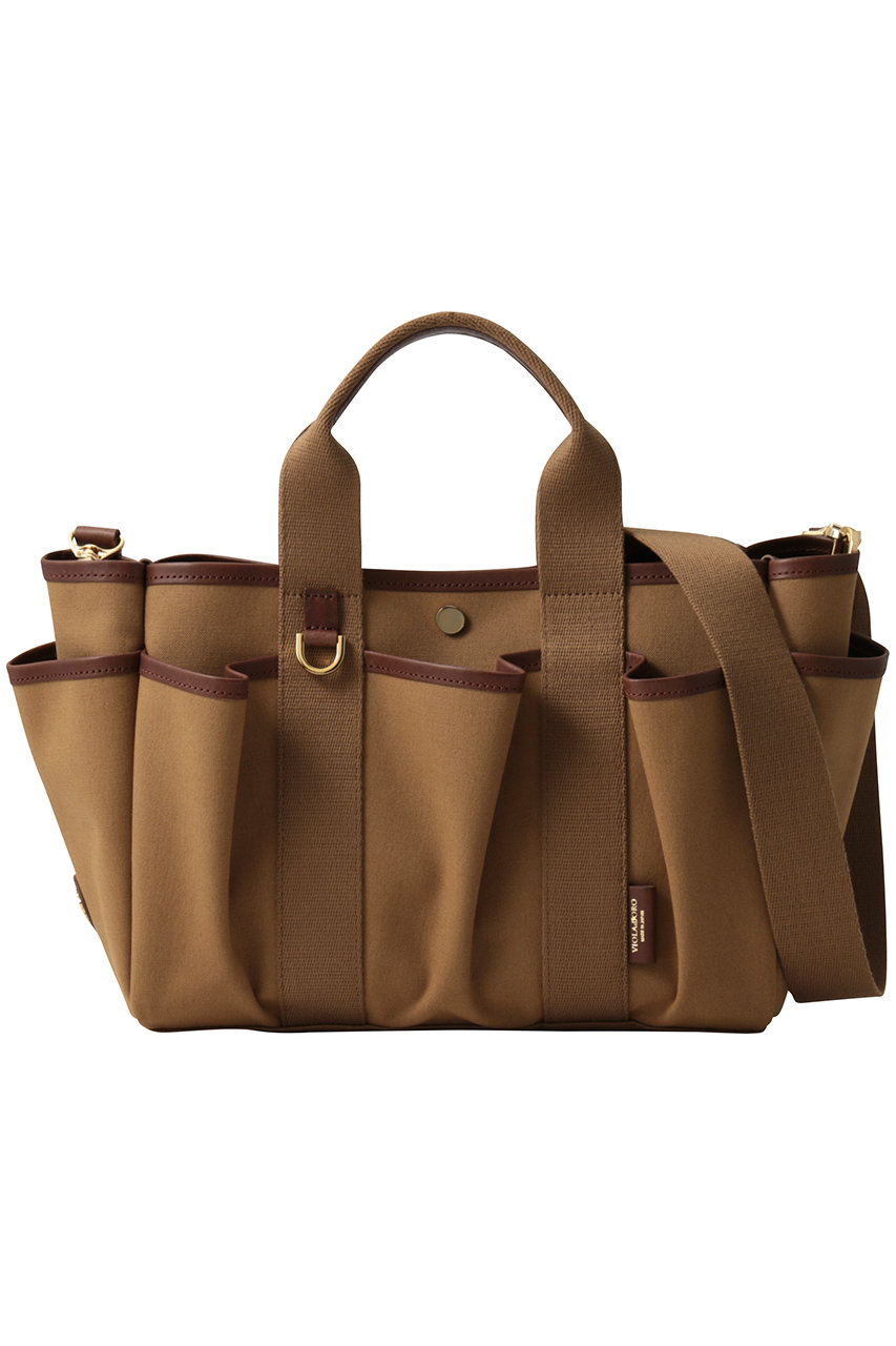 ヴィオラドーロ/VIOLAd'OROのCAMPER ガーデントート(ブラウン×モカ/V-2292)