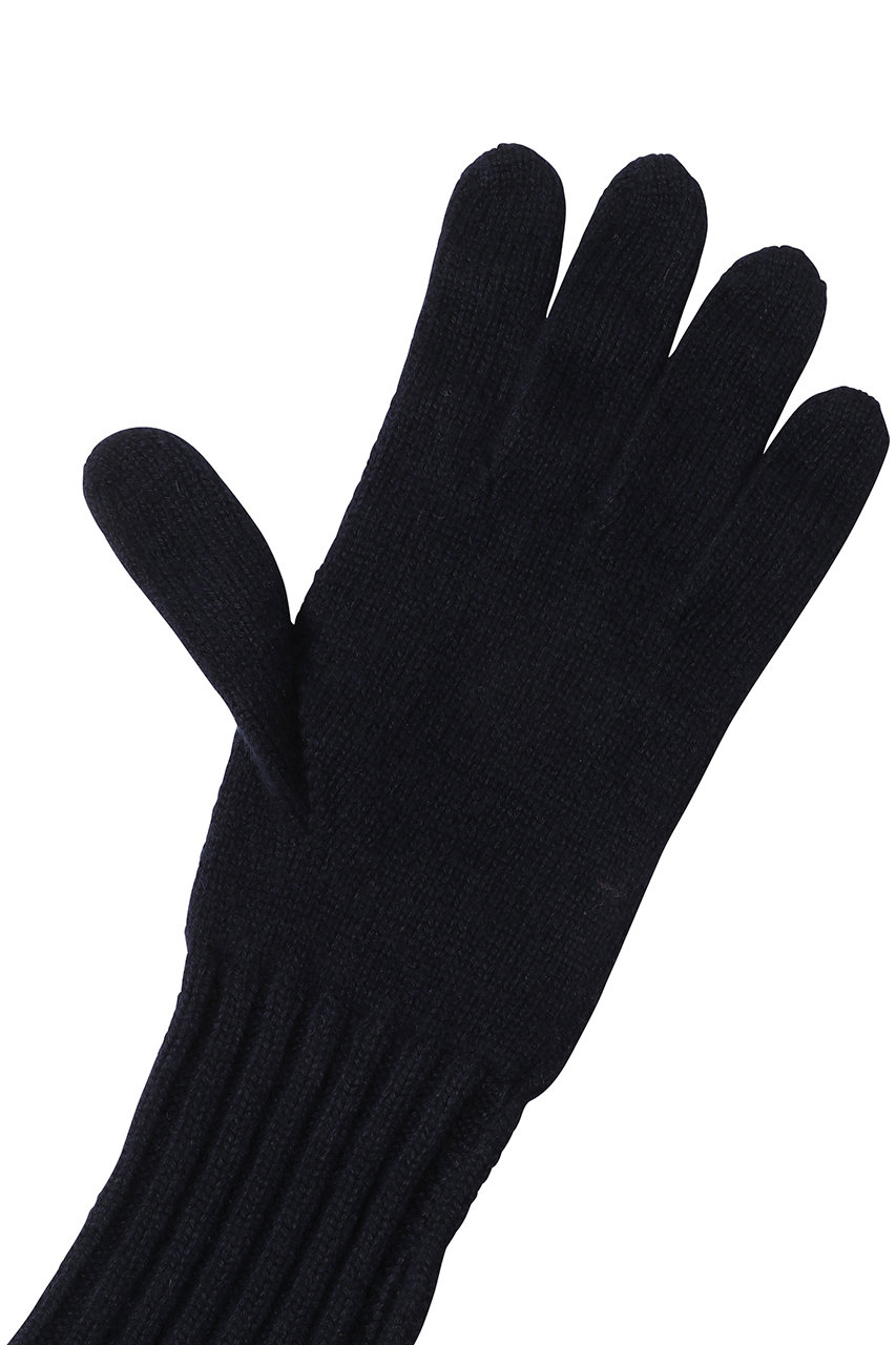 ALPO(アルポ)｜ボタン付きニットグローブ/ネイビー の通販｜ELLESHOP