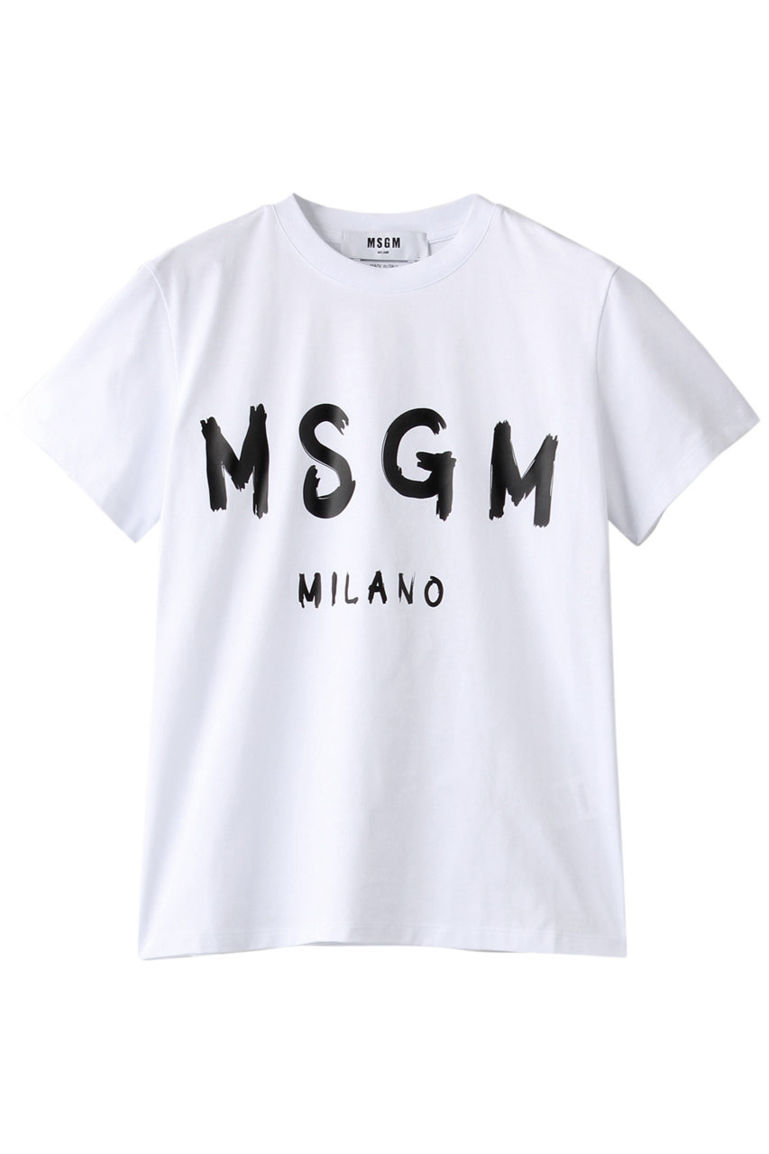 MSGM ロゴTシャツ | kserietv.com