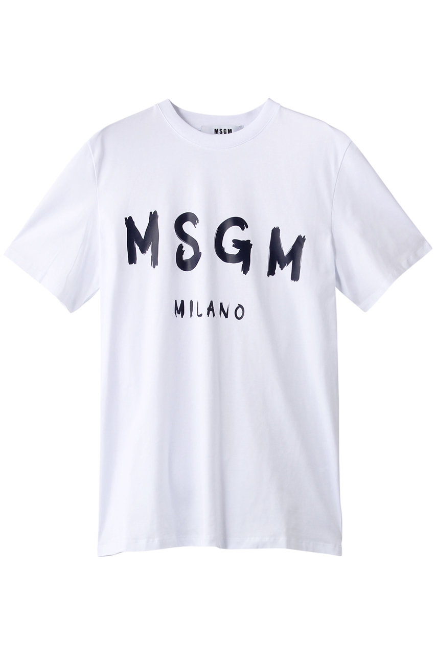 エムエスジーエム/MSGMの【MEN】ロゴTシャツ(ホワイト/2840MM97)