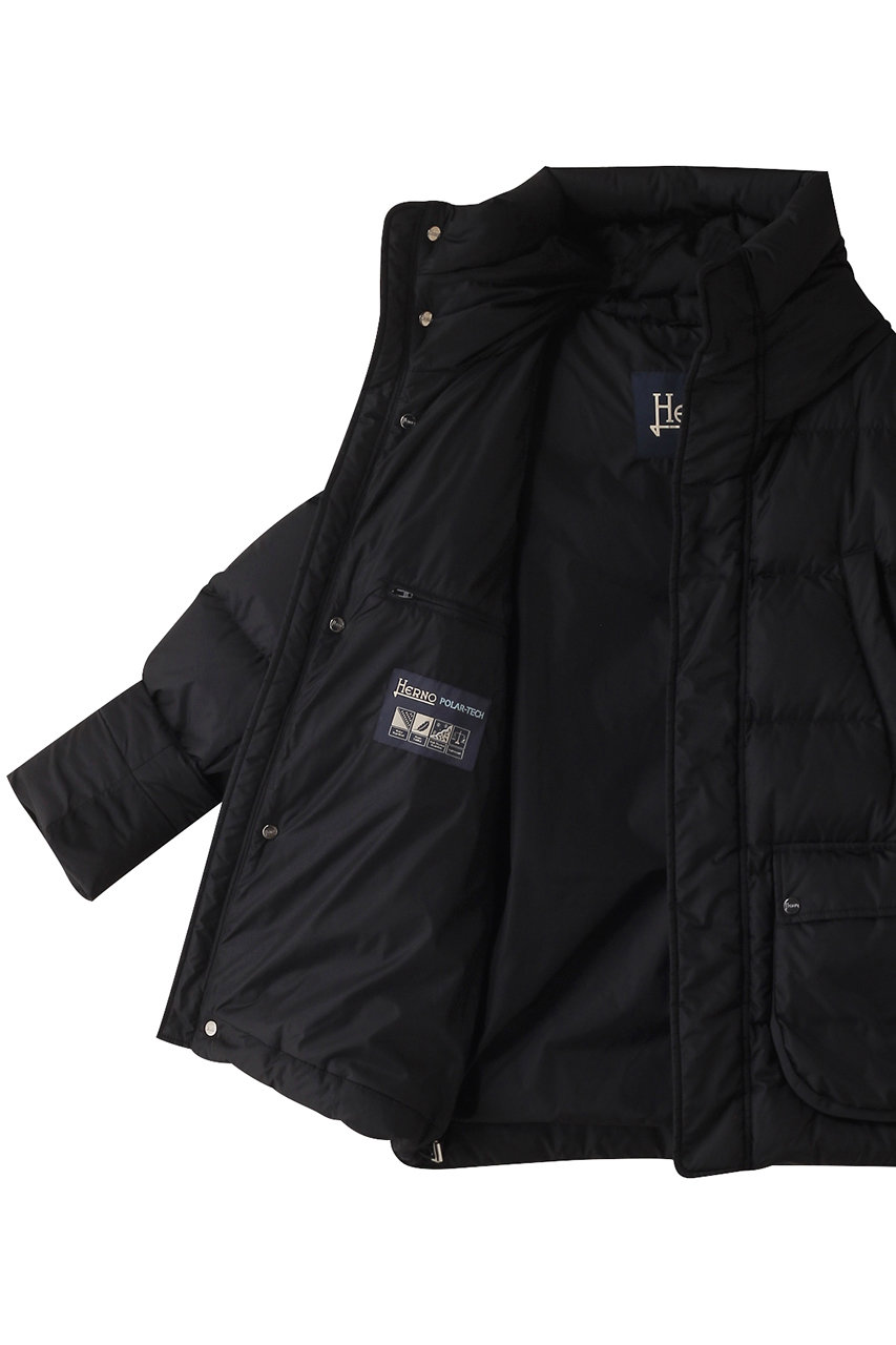 HERNO(ヘルノ)｜【MEN】ナイロンダウンフーディーブルゾン