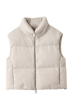 Herno ホワイト ダウンベスト ロング丈　ジレ Herno ホワイト ダウンベスト ロング丈 ジレ 楽天市場】ヘルノ