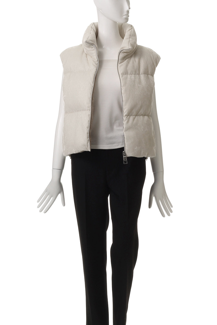 HERNO(ヘルノ)｜ブライト コーデュロイ ベスト/アイボリー の通販