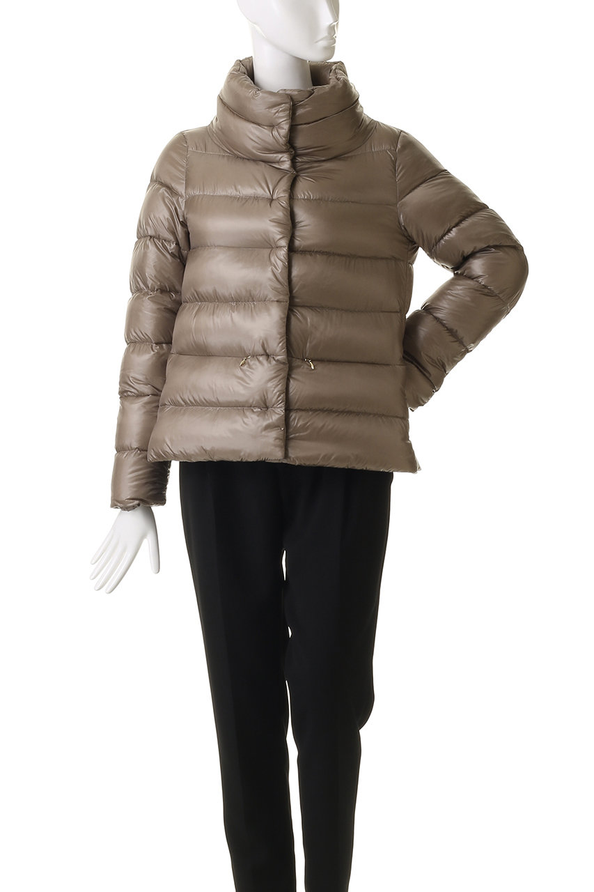 HERNO(ヘルノ)｜ナイロンダウンブルゾン/トープ の通販