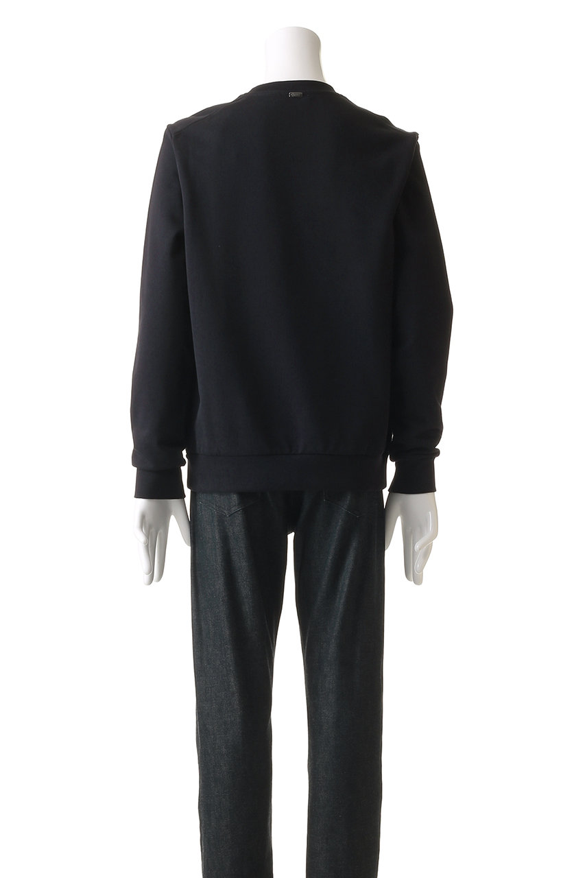 HERNO(ヘルノ)｜【MEN】ロゴプリント コットン プルオーバー