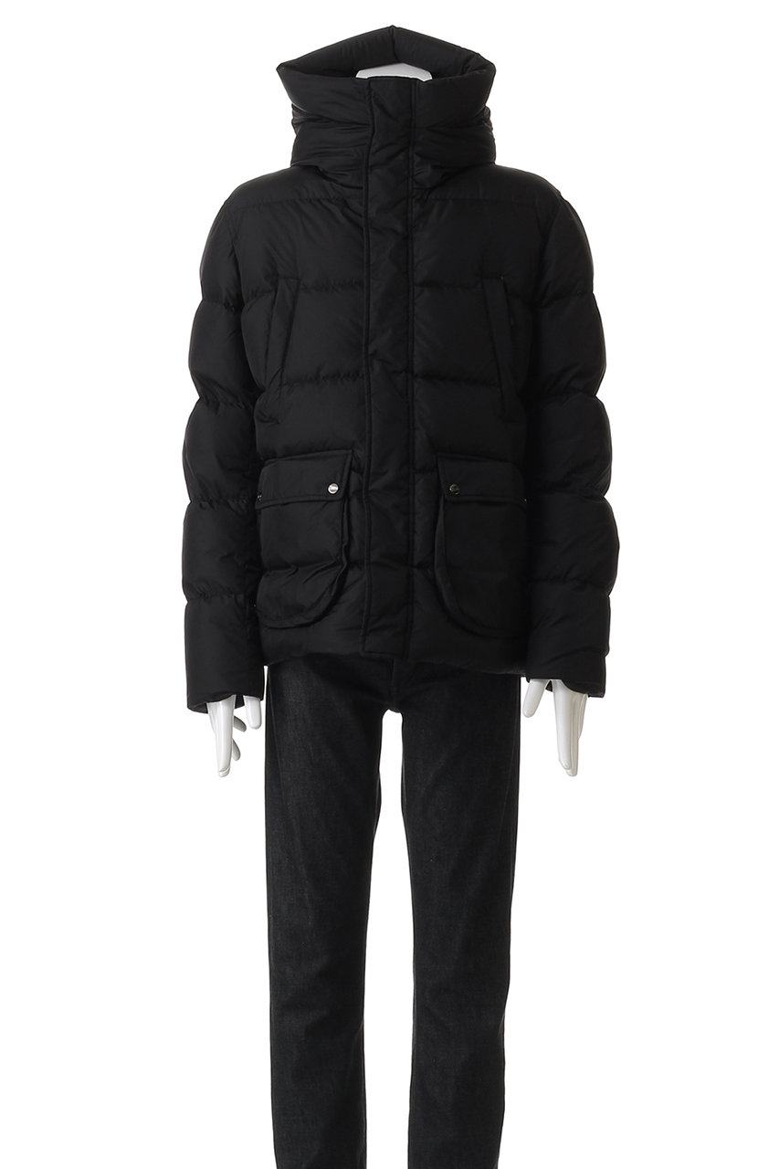 ぼん　Herno ／フード付きナイロンジャケット ブラック ぼん Herno ／フード付きナイロンジャケット ブラック ぼん Herno