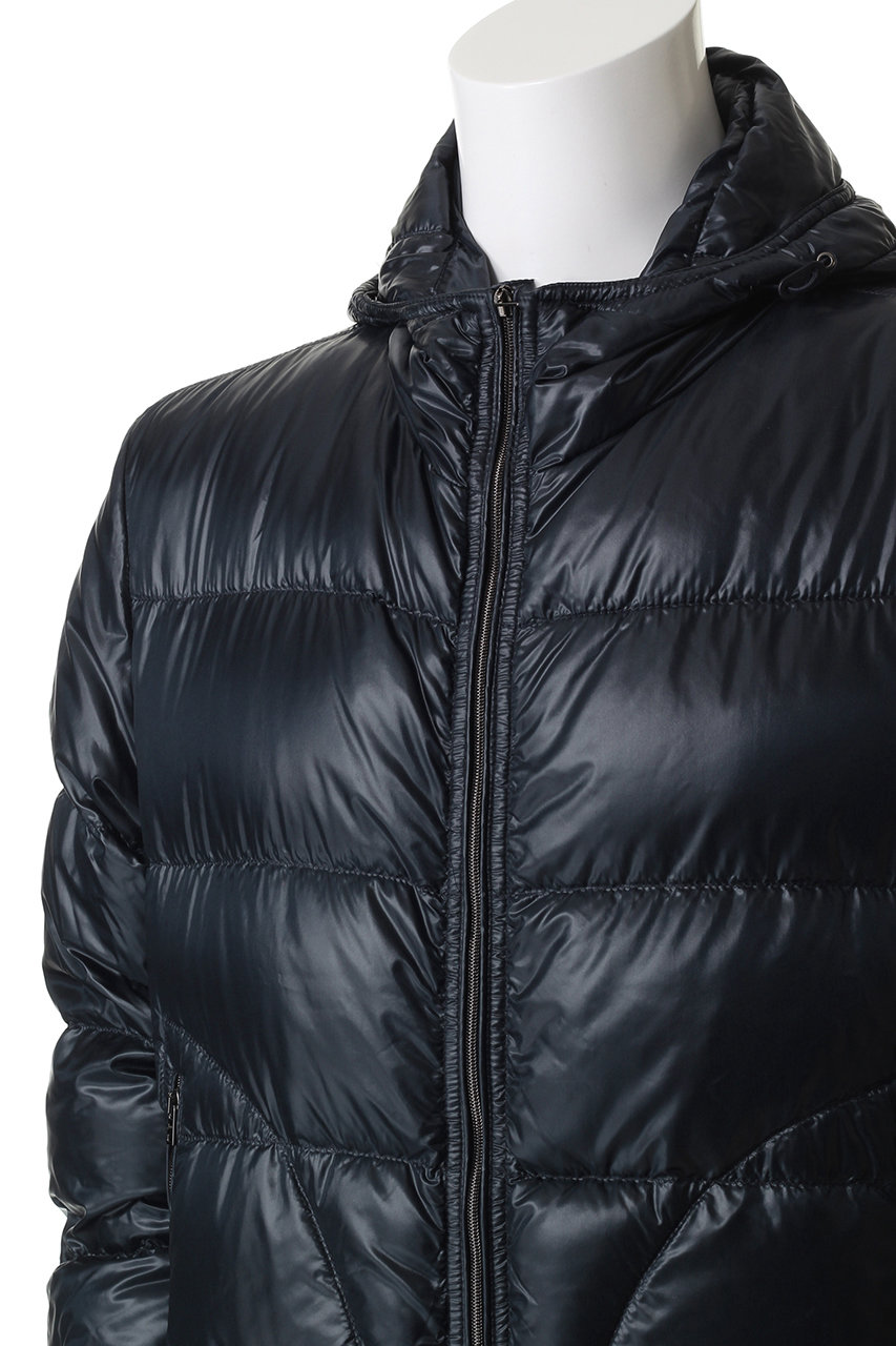 HERNO(ヘルノ)｜【MEN】はっ水ナイロン ライトダウンブルゾン/ネイビー