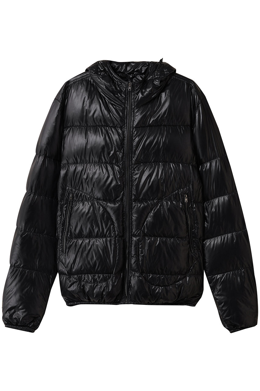 HERNO 【MEN】はっ水ナイロン ライトダウンブルゾン (ブラック, 46) ヘルノ ELLE SHOP HERNO 【MEN】はっ水ナイロン ライトダウンブルゾン (ブラック, 46) ヘルノ ELLE SHOP