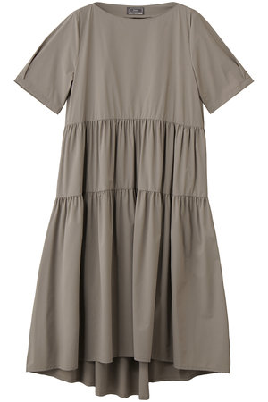 ヘルノ/HERNOのはっ水ティアードワンピース(110500/110503)