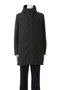【MEN】はっ水マットポリエステルツイル フーディーミドルコート ヘルノ/HERNO