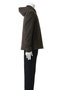 【MEN】フェイクスエード ジップアップ パーカ ヘルノ/HERNO