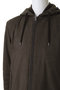 【MEN】フェイクスエード ジップアップ パーカ ヘルノ/HERNO