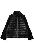はっ水NYLON ULTRA LIGHT フランネル コンビ ダウンブルゾン