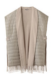 はっ水NYLON ULTRA LIGHT ヴァージンウールカシミヤコンビ ジレ