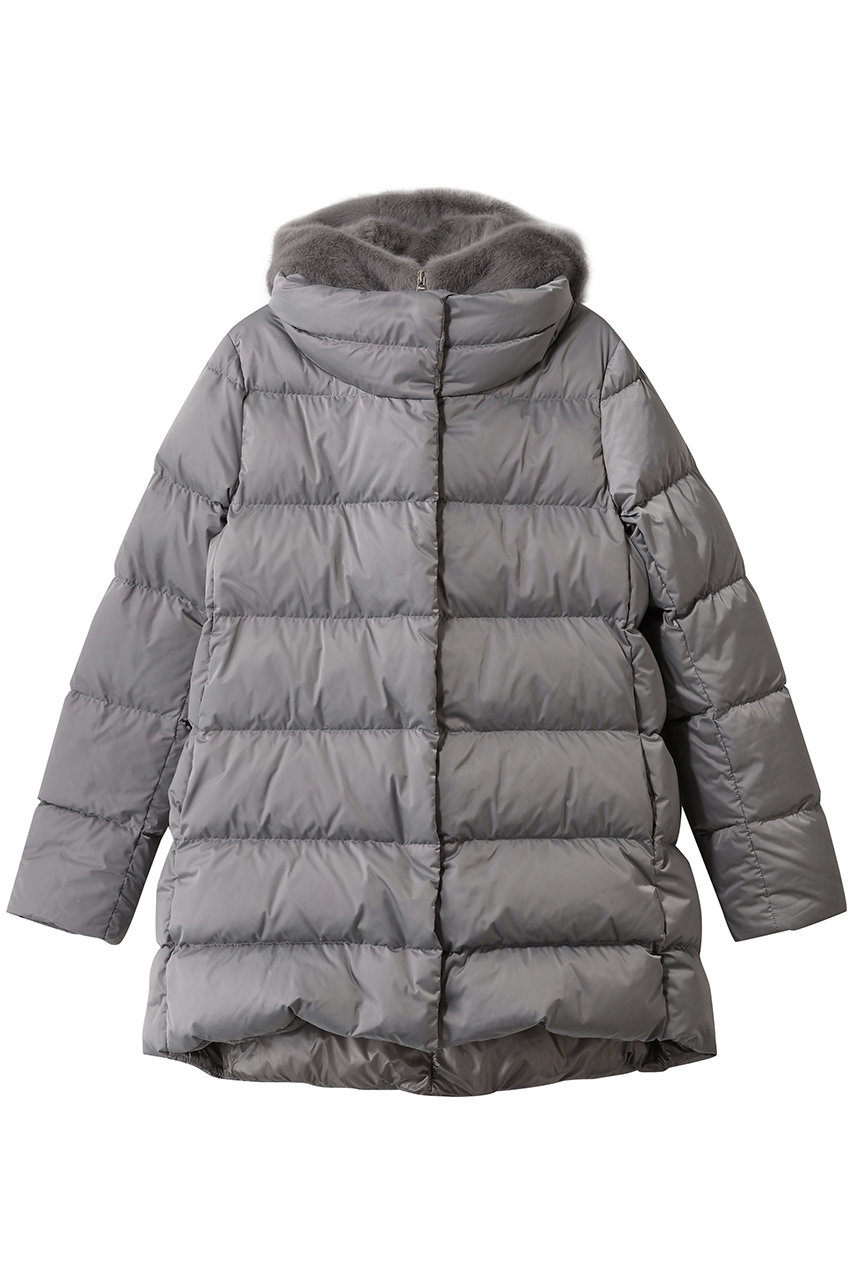 楽天市場】herno ファー グレー ダウンの通販