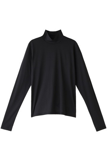 08sircus 08サーカス ハイネックロングスリーブトップ ブラック