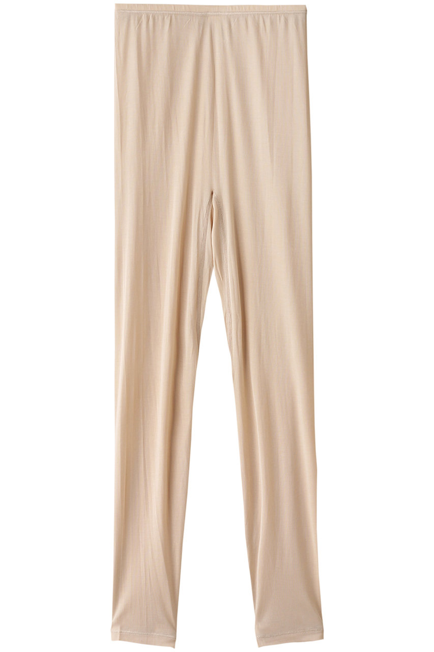 ランジェリーク/L'ANGELIQUEの8分丈ボトム(シルクフライス)(ベージュ/LIBF771)