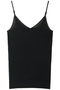 キャミソール(シルクフライス) ランジェリーク/L'ANGELIQUE ブラック