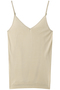 キャミソール(シルクフライス) ランジェリーク/L'ANGELIQUE ベージュ