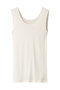 ノースリーブ(シルクフライス) ランジェリーク/L'ANGELIQUE オフホワイト