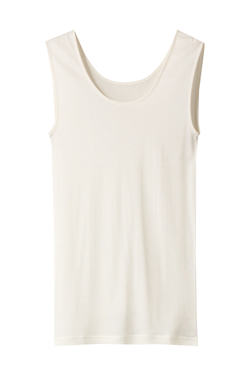 ランジェリーク/L'ANGELIQUEのノースリーブ(シルクフライス)(オフホワイト/LIBC571)