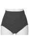 エリ　ハイウエストショーツ ランジェリーク/L'ANGELIQUE チャコール