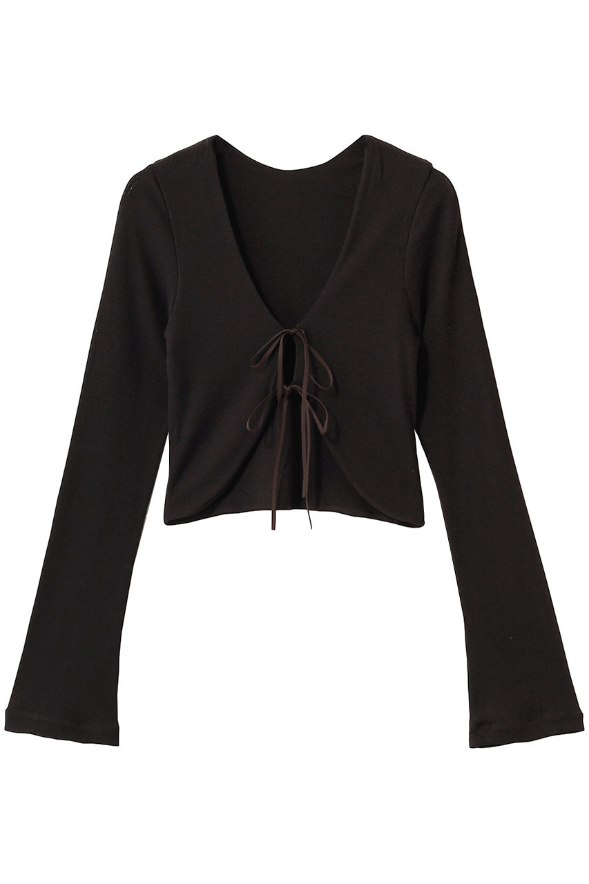 マリア(L)　リブカーディガン