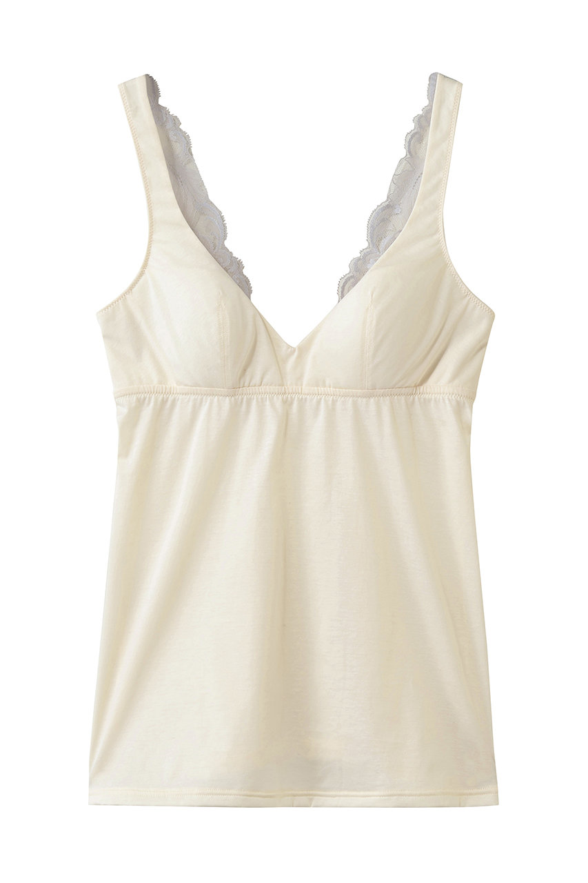 ランジェリーク/L’ANGELIQUEのテラス3　カップ付キャミソール(ポーセリン/LICB127)