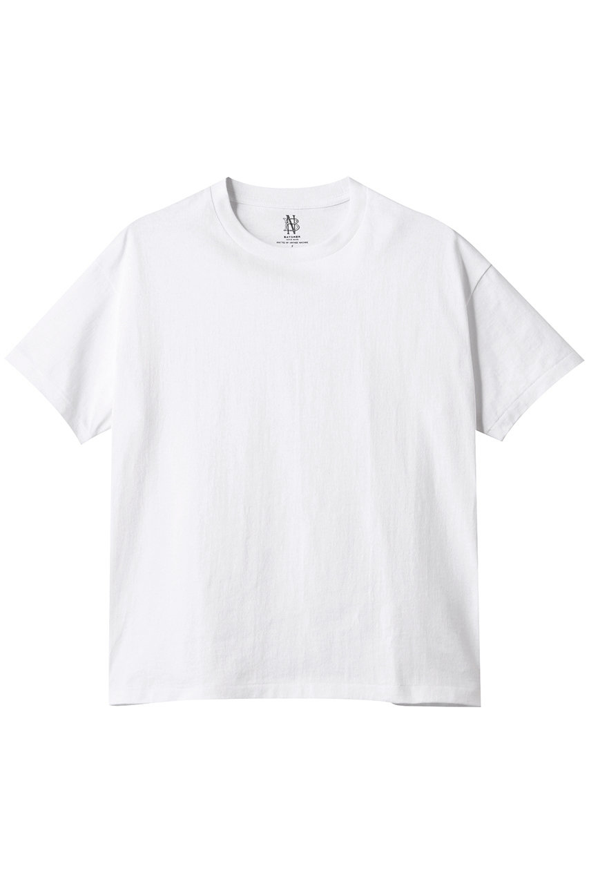 BATONER メリヤス PACKTシャツ (ホワイト, F) バトナー ELLE SHOP BATONER メリヤス PACKTシャツ (ホワイト, F) バトナー ELLE SHOP