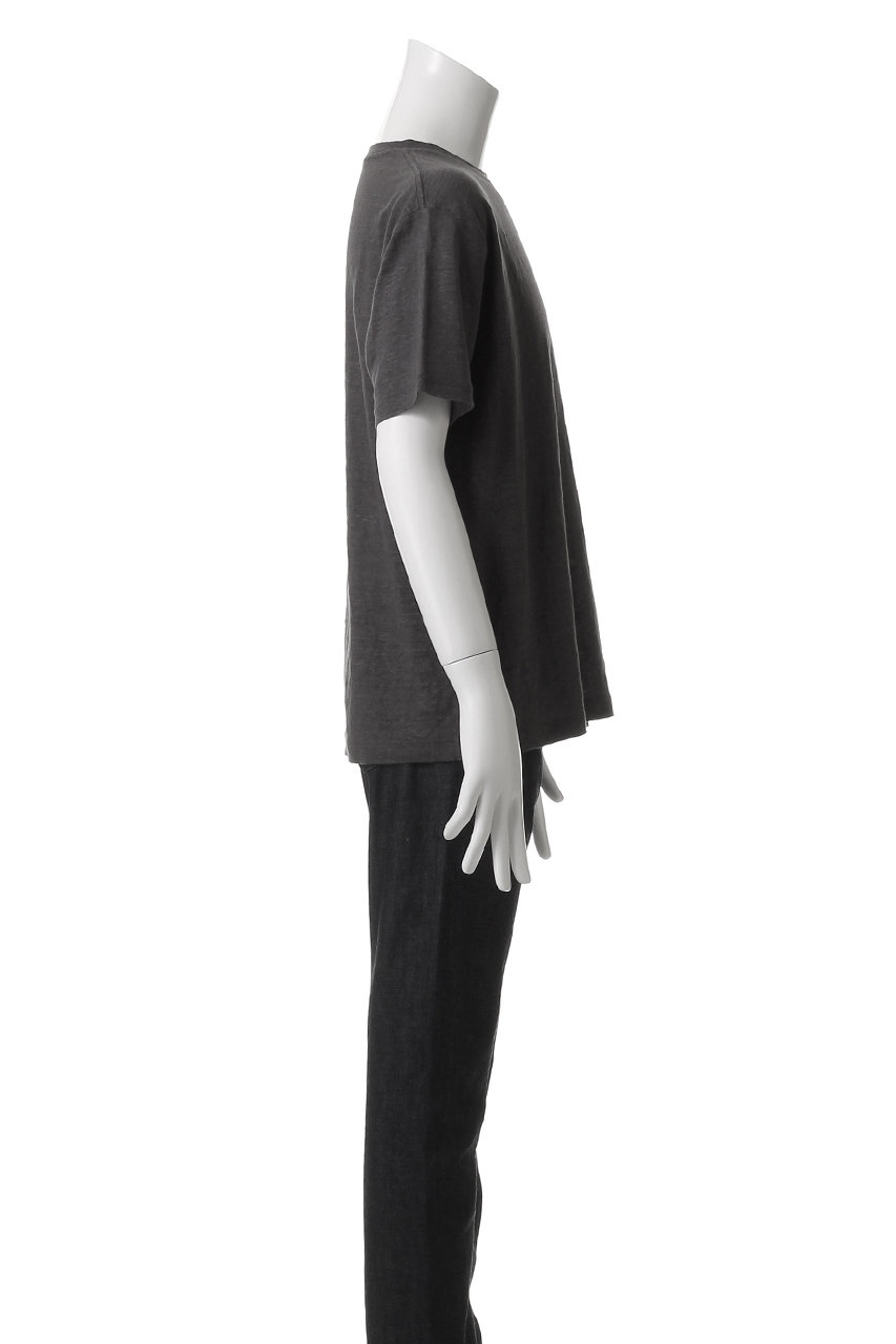 BATONER 25SS ノルマンディー リネン Tシャツ グレー 1 BATONER(バトナー)｜【MEN】ノルマンディーリネンTシャツ/グレー