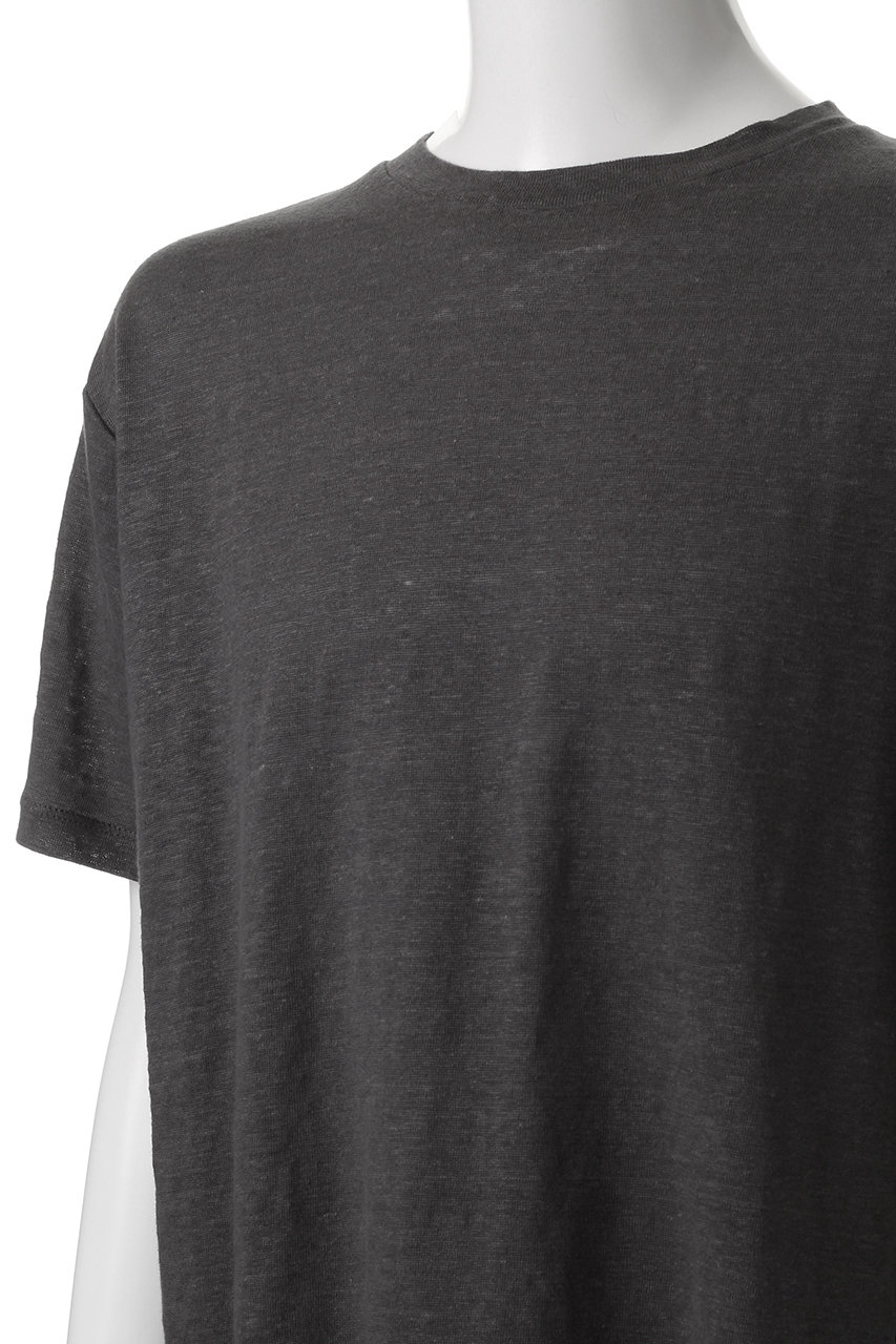 BATONER 25SS ノルマンディー リネン Tシャツ グレー 1 NORMANDY LINEN T-SHIRT [GRAY] - WUNDER 大阪 セレクトショップ