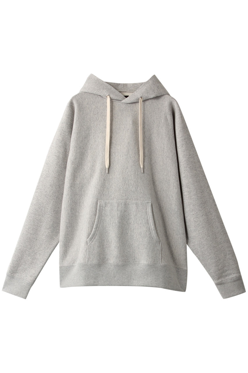 SALE 【30%OFF】 BATONER バトナー メンズ(MENS)吊り裏毛フーディー グレー