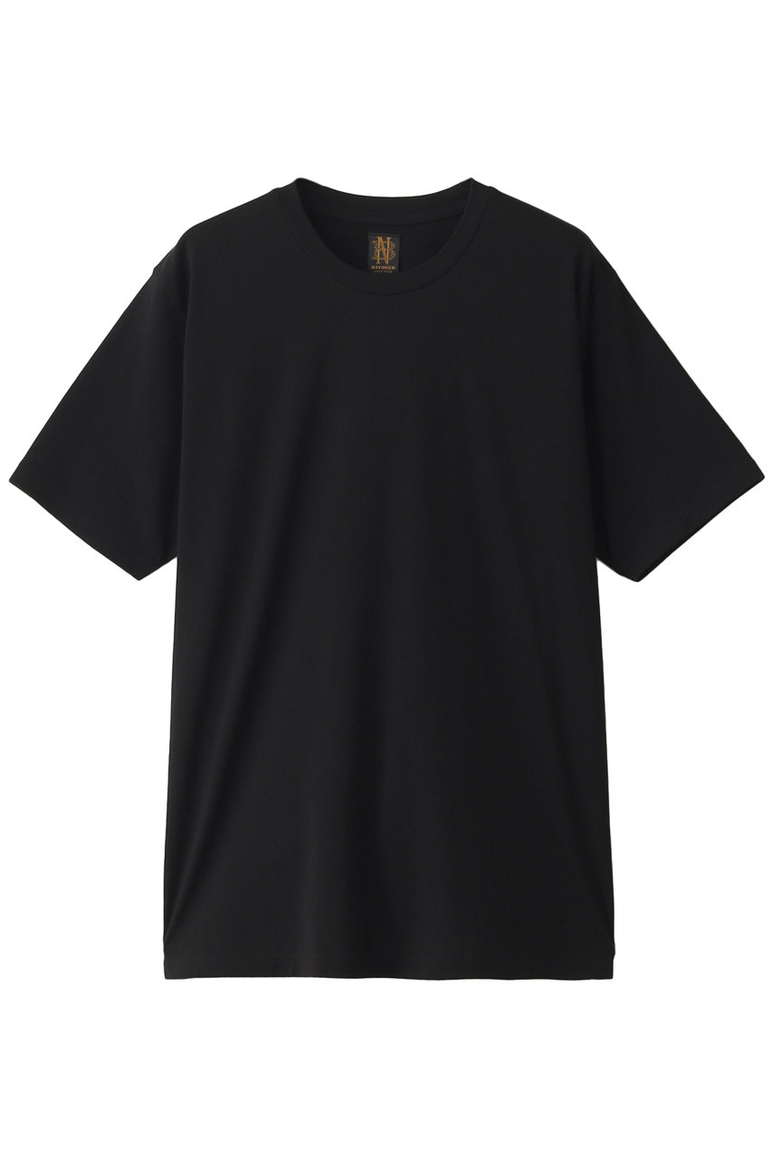SALE 【30%OFF】 BATONER バトナー メンズ(MENS)ギザコットンスーパーソフトTシャツ ブラック