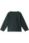 スタンディングバスクシャツ バトナー/BATONER ダークグリーン×ブラック