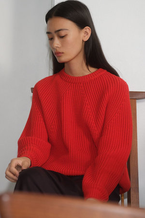 バトナー/BATONERのシグネチャー クルー ネック(110300/110301)