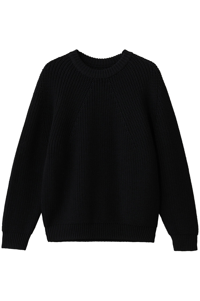 バトナー ウール5G片畦 クルーネックニット 3 ブラック バトナー ウール5G片畦 クルーネックニット 3 ブラック - メルカリ