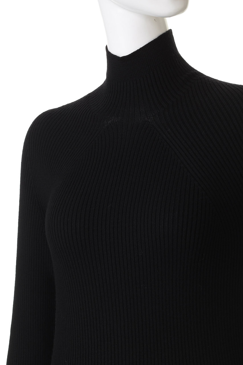 BATONER(バトナー)｜リブタートル タートルネック/アイボリー の通販