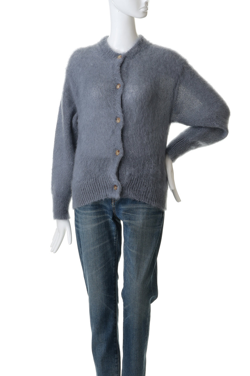 BATONER バトナー ニット カーディガン グレー カーディガン SUPERIOR MERINO V CARDIGAN