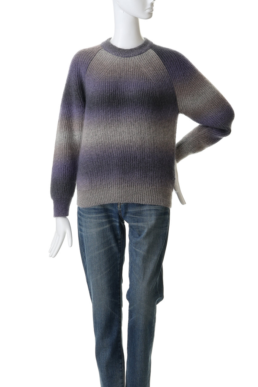 BATONER(バトナー)｜モヘア カスリ ダイ シグネチャー クルーネック