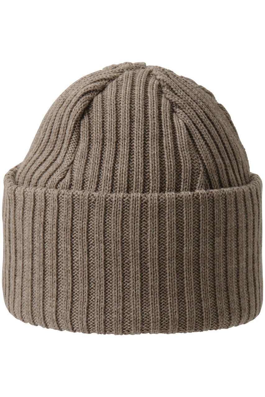 バトナー/BATONERの【UNISEX】ソリッド ウール ショート キャップ(メランジ ブラウン/BN-25FI-001)