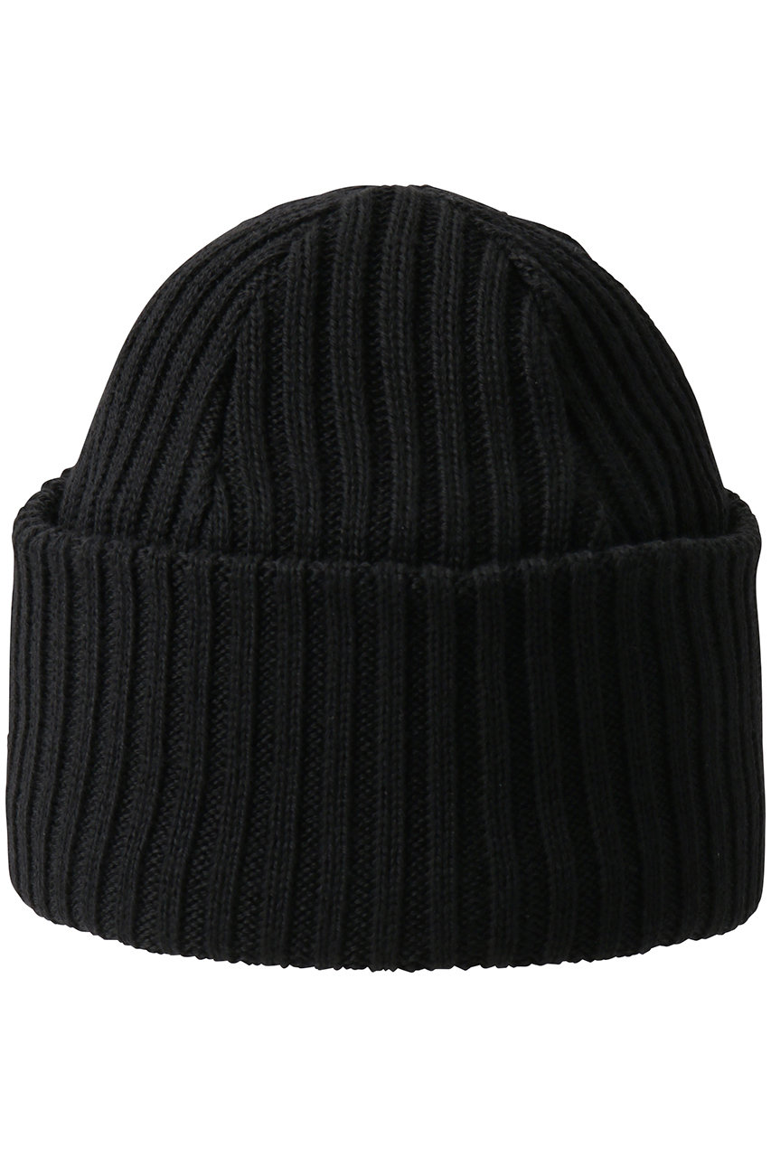 バトナー/BATONERの【UNISEX】ソリッド ウール ショート キャップ(ブラック/BN-25FI-001)