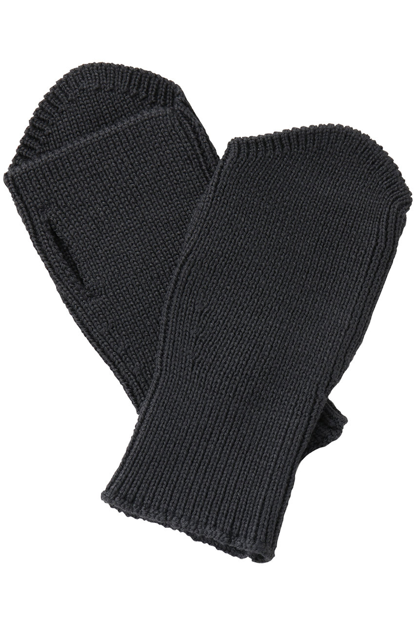 バトナー/BATONERの【UNISEX】ソリッド ウール ハンドウォーマー(チャコールブルー/BN-25FI-002)