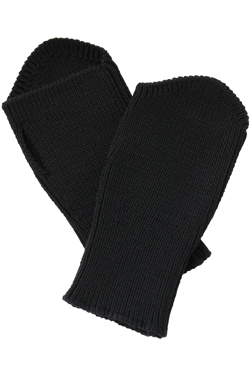 バトナー/BATONERの【UNISEX】ソリッド ウール ハンドウォーマー(ブラック/BN-25FI-002)